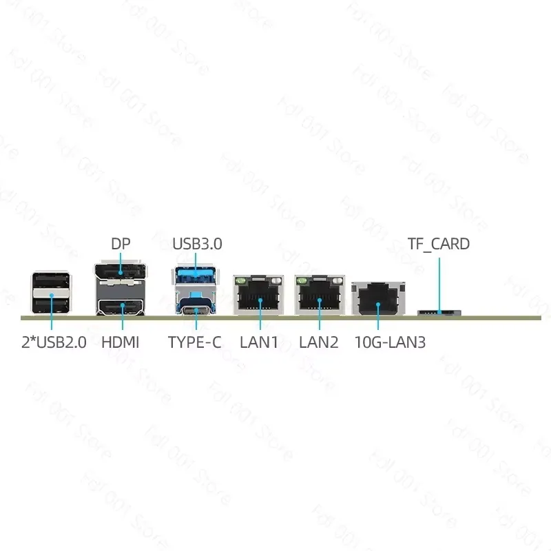 Mini Itx Dual 2.5G Nas Motherboard - Carte mère Mini ITX pour NAS