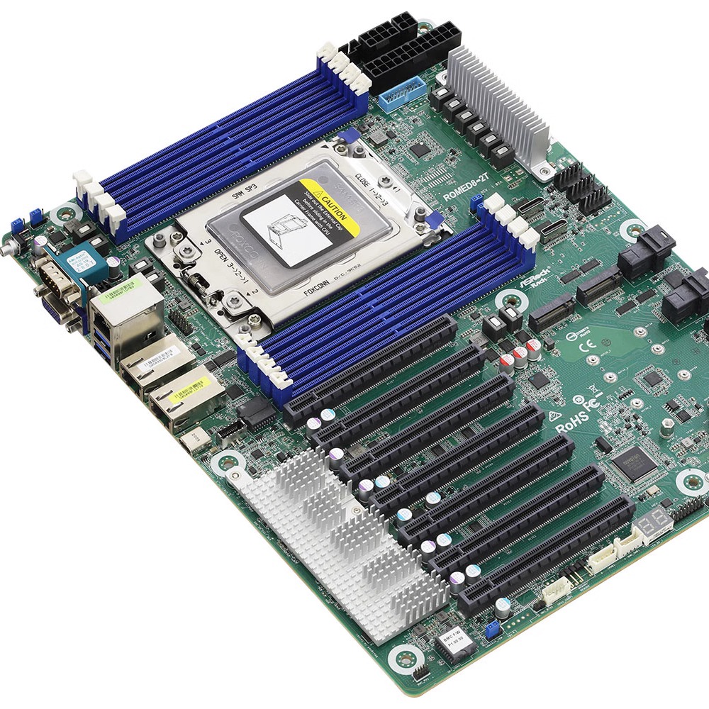 Carte mère serveur ASRock Rack - Dual Socket Sp3 Epyc Motherboard avis et prix